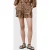 AllSaints Charli Short Evia Golden Brown