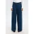 Selected high waist wide leg jeans dark blue denim