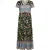 usha Zomerjurk Dames Navy Veelkleurig