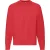 Fruit of the Loom Heren Klassiek 80/20 Raglan Sweatshirt (Rood)