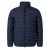 Aquascutum Heren Mock Neck Active Gewatteerd Jasje (Marineblauw)