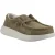 HEYDUDE Wally X Suede Heren Moccasins Schoenen Van Donkergroen/steengrijs Suède