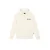 Baron Filou hoodie met backprint ecru