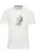 Redmond Casual T-Shirt ronde hals wit, Bedrukt