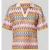 Smith and Soul boxy fit T-shirt met polokraag en V-hals