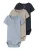 NAME IT Rompertje/body  navy / lichtblauw / greige