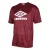 Umbro Graffiti Heren Bordeaux T-Shirt