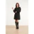 Smashed Lemon Jurk met transparant jacquarddessin |
