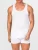 zd ZERO DEFECTS Onderhemd ‘Tank Top Mercerized Cotton’  wit