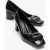 Velora Gesp Vierkante Neus Blokhak Pump (Dames)