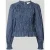 NEO NOIR Blouse met smok-details en met ruchezoom model ‘Marcia’
