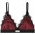 Mikuta The Red Crinkle Bralette Red