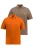JP1880 Shirt  grijs / oranje