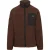 Trespass Brookes AT400 fleece-shirt voor heren (Donkerbruin)