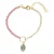 A Beautiful Story gold plated armband Rise Aventurijn