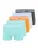 JACK & JONES Boxershorts ‘JACHUSH’  pastelblauw / antraciet / mintgroen / oranje