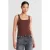 Dames Geribbelde Katoenen Camisole Blouse