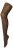 Sock Snob Dames80 denier ondoorzichtig patroon panty’s – Weven Bruin