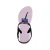 Selena Diamond Blue Flip Flop Violet