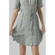VERO MODA jurk VMALBA met stippen mintgroen/wit