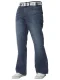 Kruze Heren Bootcut Denim Jeans