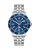 SWISS MILITARY HANOWA Analoog horloge ‘Flagship X’  royal blue/koningsblauw / rood / zilver