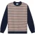 Aquascutum Active Club Check Crewneck Navy