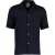 Profuomo linnen overhemden donkerblauw normale fit zomer