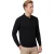 polo lange mouw Profuomo zwart