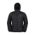 Mountain Warehouse Gewatteerde jas met imitatiebont voor heren (Zwart)