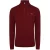 Gant Heren-Trui met Kabelgebreide Half Ritssluiting (Rood)