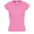 SOLS Dames/dames Maan V Hals T-Shirt met korte mouwen (Orchideeënroze)
