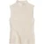 Closed Turtle Neck Vest Knits Ivory