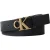 Calvin Klein Ck Buckle Pebble 40mm Belt Black/antique Brass