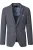 Venti Blazer antraciet, Effen