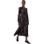Finery Erina midi-jurk met bloemenprint voor dames (Zwart)