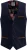 A Fish Named Fred Gilet Rib Navy heren