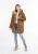 Dreimaster dames winter parka Dames zandwit