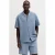 JACK & JONES relaxed casual overhemd blauw