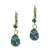 Otazu gold plated oorbellen met Swarovski kristallen Classic