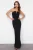 TRENDYOLMİLLA Dames Zwart Effen Maxi Mouwloos Diploma-uitreiking / Gala Recht Avond & Gala Jurk