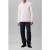 Calvin Klein Ls Casual Pique Polo White Greige