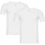 Alan Red Vancouver 2-Pack V-hals T-shirts WHITE   S