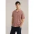 We Fashion Shirt Rust Brown