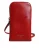 Dolce & Gabbana Rode Leren Handtas Telefoon Sling Crossbody Halsoverkop Tas