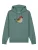 Watapparel Sweatshirt ‘ Vogel ‘  groen / gemengde kleuren