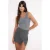 TRENDYOLMİLLA Dames Grijs Effen Mouwloos Getailleerd Blouses