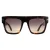 Tom Ford zonnebril Renee FT0847 52B Dark Havana Smoke Gradiënt
