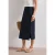 Geribde midirok met elastische tailleband