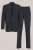 WE Fashion – Heren regular fit pak met straight fit pantalon – Regular fit – Indigo –